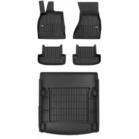 SET 3D Alfombrillas y funda de goma Audi A5 8T Coupé 2007-2016