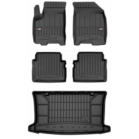 SET 3D Alfombrillas y funda de goma Chevrolet Aveo hatchback 2007-2011