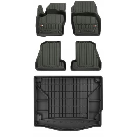 SET 3D Alfombrillas y tapete Ford Focus Mk3 hatchback 2010-2018