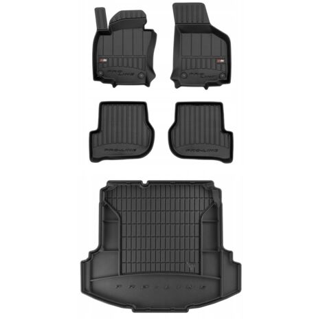 SET 3D Gummi-Fußmatten VW Jetta 5 Limousine 2005-2010