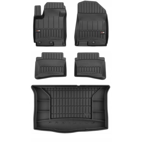 SET 3D-Gummi-Kofferraummatten Hyundai i20 2 HB 2014-2020
