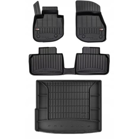 SET 3D-Gummifußmatten BMW iX1 U11 Elektro ab 2022