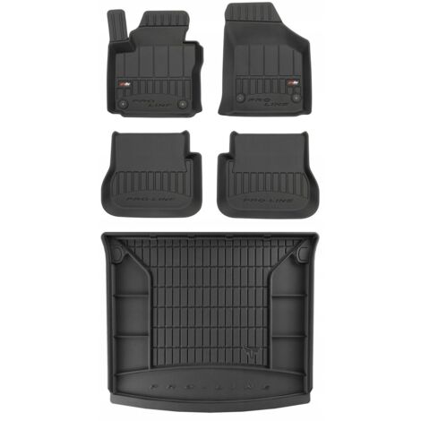 SET 3D Gummifußmatten VW Caddy Life 2003-2020