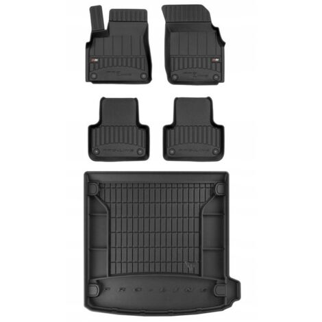 SET 3D Tappetini e tappetino per bagagliaio Audi Q8 dal 2018 -