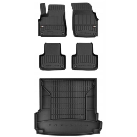 SET 3D Tappetini in gomma e tappetini Audi Q7 2 dal 2015 -