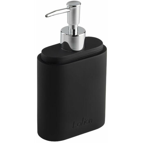tft Set 4 Accessori da Bagno in Resina Paraa Nero Opaco