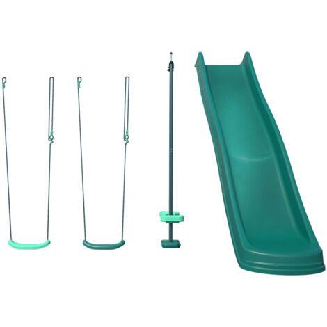 Set 4 agrès avec face à face et toboggan pour portique COCOON