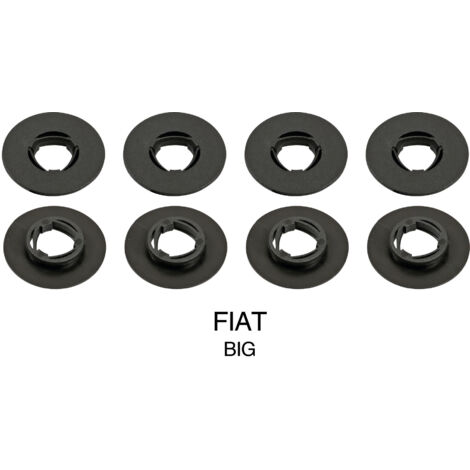 Set 4 clip fissaggio tappeti - Grande - Fiat
