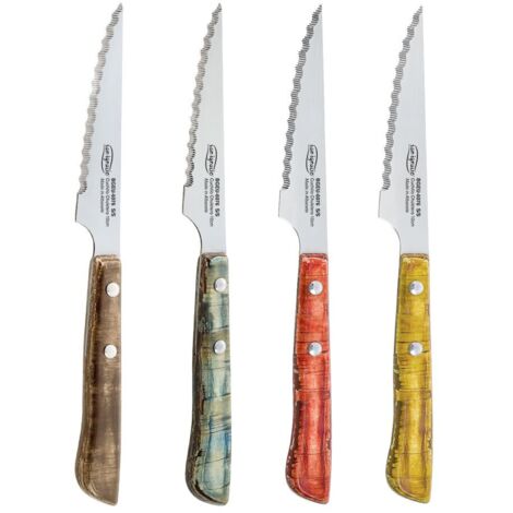 Set 4 Coltelli da Bistecca Evergreen BGEU-6076 San Ignacio