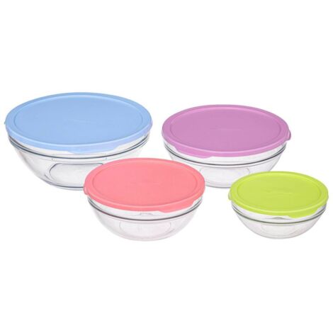 Set 4 contenitori con coperchio 5701900