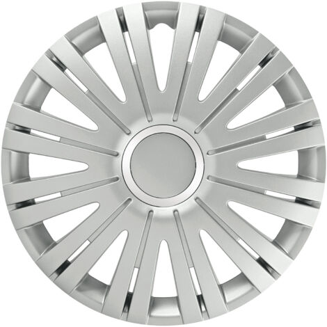 SET 4 COPRICERCHIONI ACTIVE 16" SILVER 31558 LAMPA