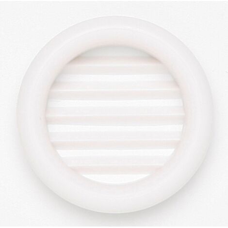 Set 4 griglie di ventilazione in abs naturale Diam.4 cm Centrale Brico