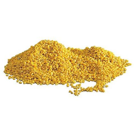 Set 4 pezzi Quarzo Ceramizzato Giallo 2-3mm kg 5: Set 4 pezzi Quarzo Ceramizzato 2-3mm kg 5 per acquari