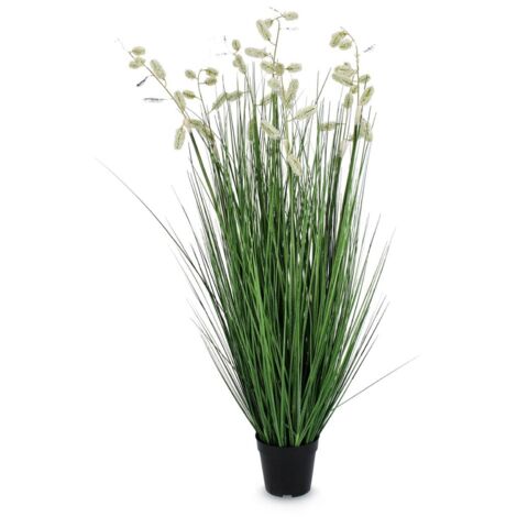 Set 4 Piante Grevillea in Plastica Bianco da Interno H120 - IMPERIALE