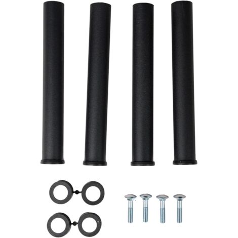 set 4 piedini per rete letto somnus 30 cm
