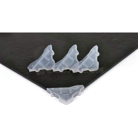 SET 4 PROTECTORES DE ESQUINAS PARA AZULEJOS GROSOR 5-6 MM MONTOLIT CORNER
