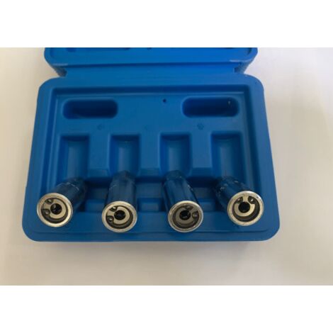 SET 4 PZ ESTRATTORI PRIGIONIERI RULLO VITE PERNI ESTRATTORE 1/4 2,5 3 3,5 4 751X