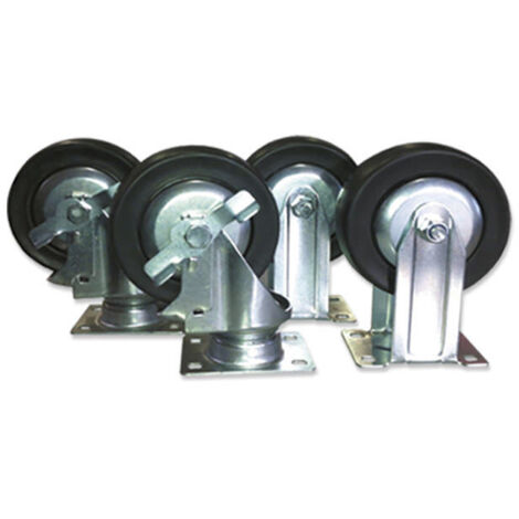 Set 4 ruedas para armario JBM 11313