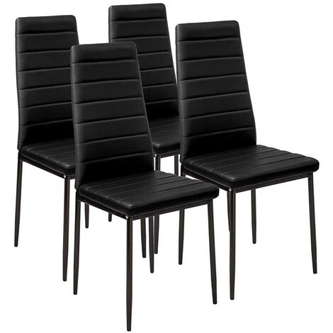 Set 4 sedie moderne da cucina soggiorno Circuit Grey