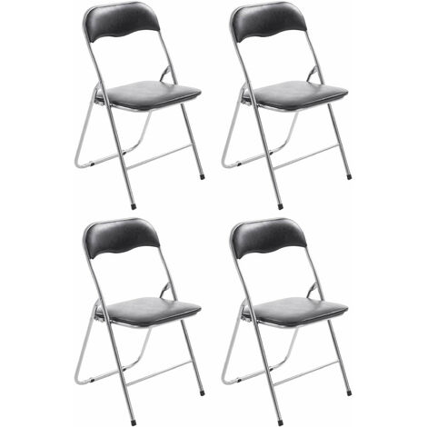Set 4 sedie pieghevoli