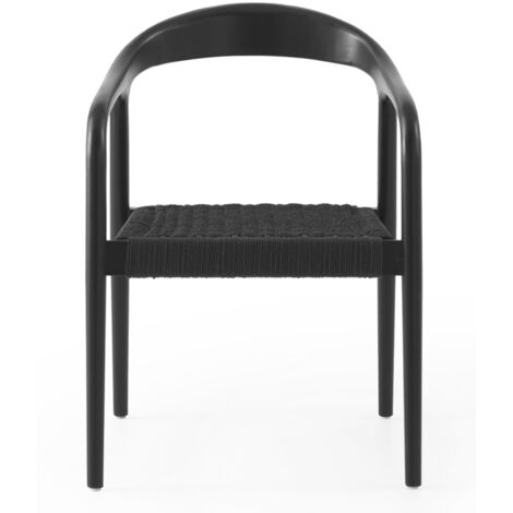 Set 4 sillas de madera de fresno con asiento trenzado