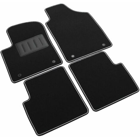 Kit 4 Tappetini In Moquette Compatibili Per Fiat 500 II dal 2007