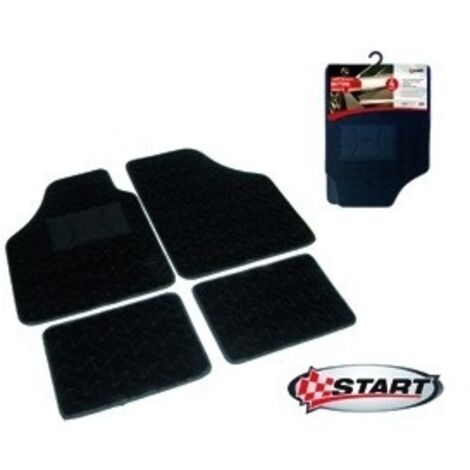 SET 4 TAPPETINI DAYTONA IN MOQUETTE AGUGLIATA.