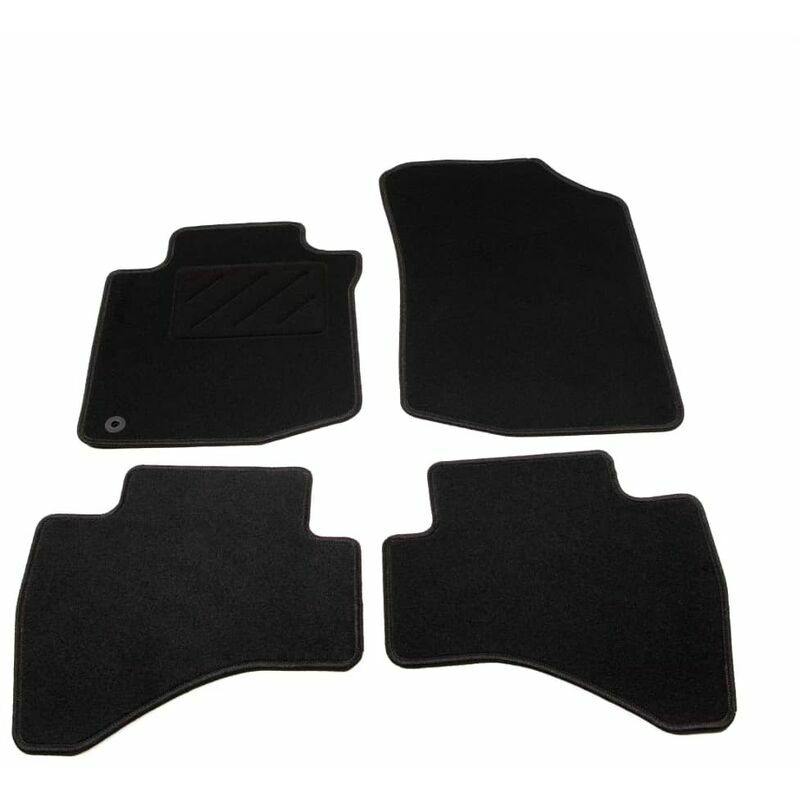Set 4 tappetini per auto per Peugeot 107