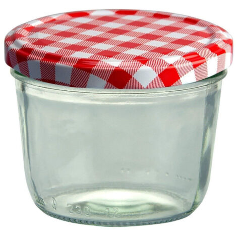 Set 4 Vasques Vasques Jarrons De Verre 45 Ml Conserver Le Couvercle Détachable