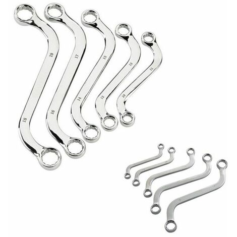 SET 5 CHIAVI AD ESSE POLIGONALI CON PROFILO INTERNO MULTIGRIP 10-19 mm MR70074