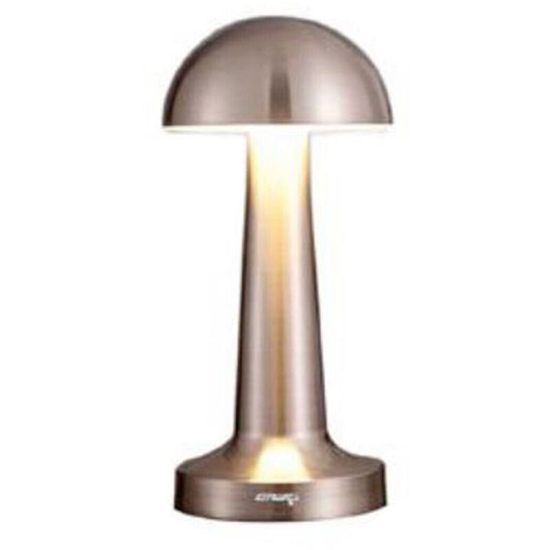 Royalty Line - lampada da tavolo grigio ricaricabile usb effetto touch luce decorativa 306