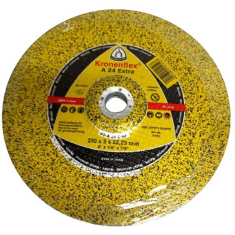 Set 5 Discounts Pour Métaux Sbavatura D.230 X 3 Mm Foro 22,23mm Smerigliatrice