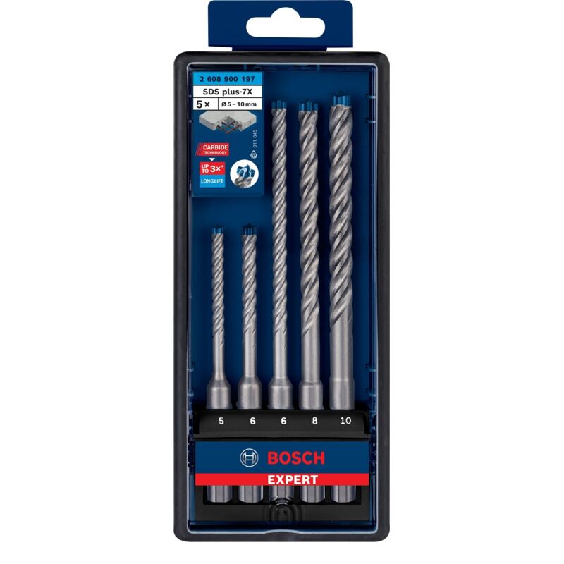 Bosch Coffret Forets SDS plus7X