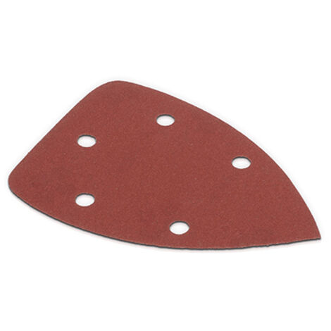 Set 5 hojas lija triangular 140x140x80 g60 krt220004 kreator