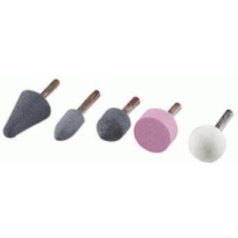 Set 5 Muelas Abrasivas Muelas Abrasivas Con Vástago Vástago 6mm Para Taladro