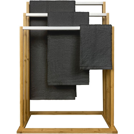 Set 5 Pezzi Asciugamani Tinta Unita In Spugna 100% Cotone 1 Telo Doccia Grande 2 Salvietta Viso 2 Salviette Ospite Salviette Assorbenti Asciugatura Rapida Grigio