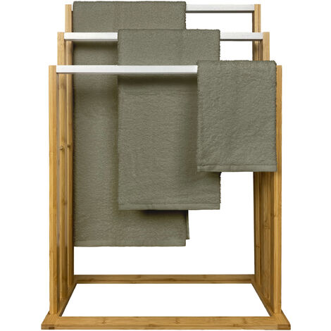 Set 5 Pezzi Asciugamani Tinta Unita In Spugna 100% Cotone 1 Telo Doccia Grande 2 Salvietta Viso 2 Salviette Ospite Salviette Assorbenti Asciugatura Rapida Tortora