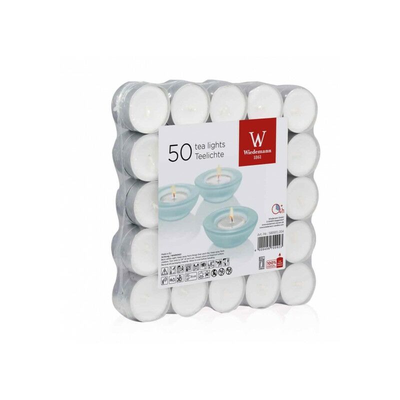 Set 50 candele scaldavivande 37X16