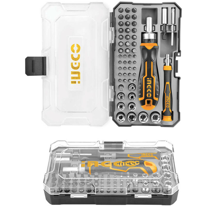 Ingco - Set 52 pezzi cacciavite