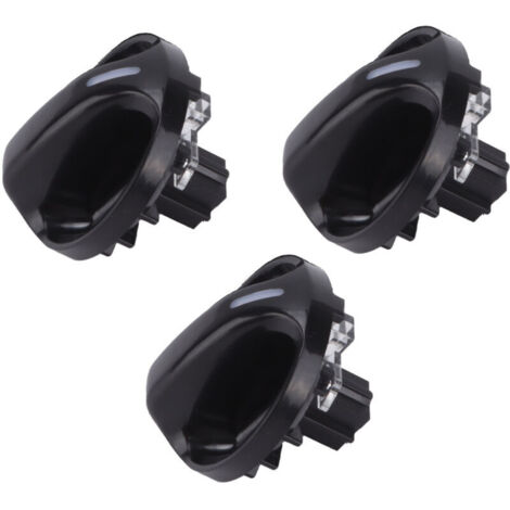 Set 559050C010 Replacement A/C Heater Knob Precise Adjustment Part Ergonomic Design Compatible With Selected Models.