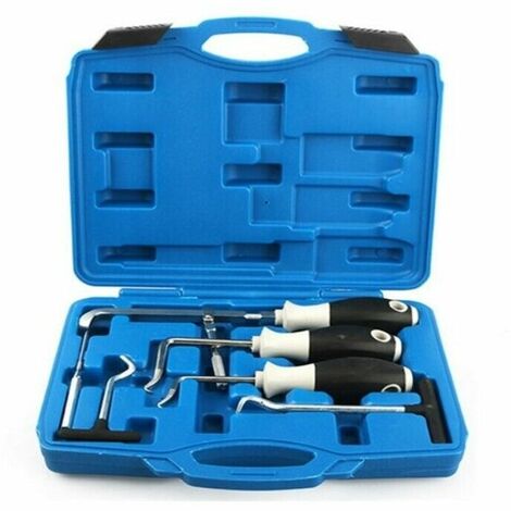 Set 6 attrezzi ganci per la rimozione guarnizioni anelli o-ring paraolio HY63631