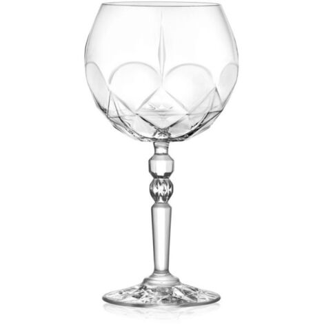 Set 6 bicchieri Gin Tonic in vetro trasperente