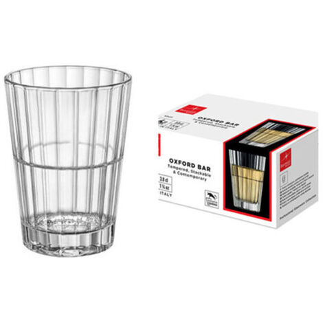 Set 6 Bicchieri Oxford Bar Shot in Vetro Bormioli Rocco