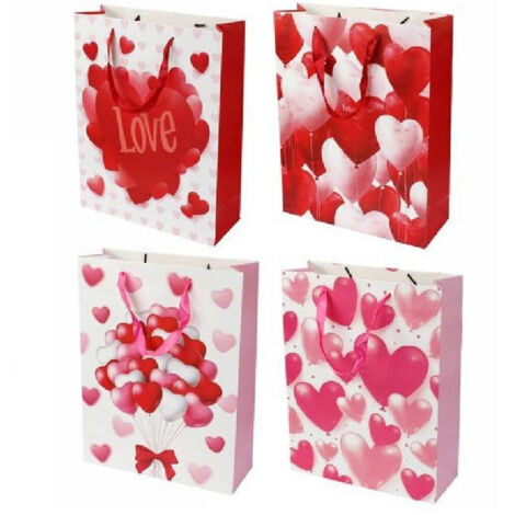 Set 6 Bustains For San Valentino Cuori 18x23x8.5cm 71091 Models