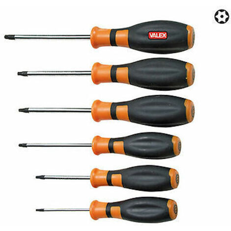 SET 6 CACCIAVITI RESISTORX T10 / 15 / 20 / 25 / 27