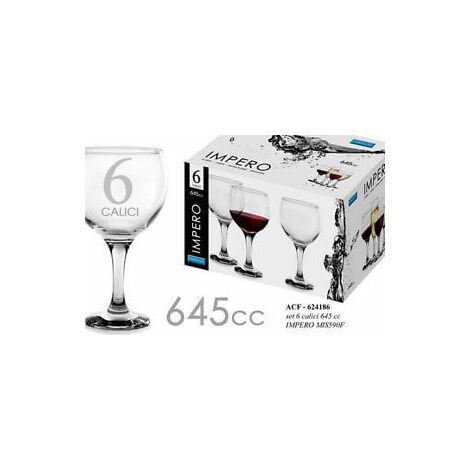 SET 6 CALICI IMPERO CC.645