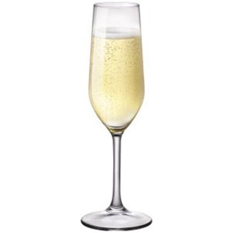 Set 6 Calici riserva in vetro champagne 20 cl bormioli