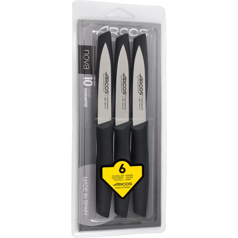Set de couteaux Mondadores Arcos Nova 189100 acier inoxydable Nitrum