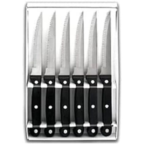 Set 6 cuchillos Chuleteros Dentados Classic