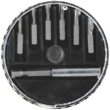 Set 6 Embouts étoilés 25 Mm S2 7 Pièces
